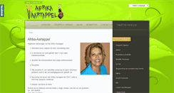 Desktop Screenshot of afrika-aartappel.com