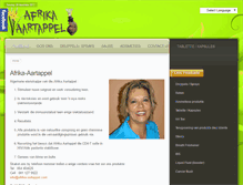 Tablet Screenshot of afrika-aartappel.com